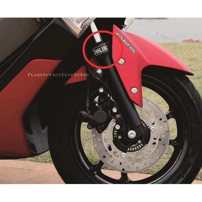 Promo Sticker Shock Depan Xmax Nmax Cbr Ninja Gsx Adv Ohlins Cod