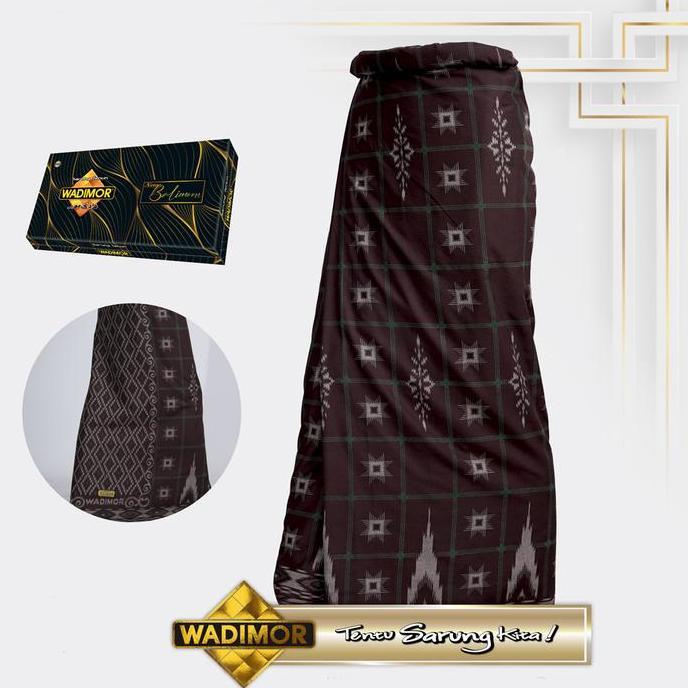 Wkwkpop- Wadimor Sarung Tenun Balimoon Tempean Dewasa Katun