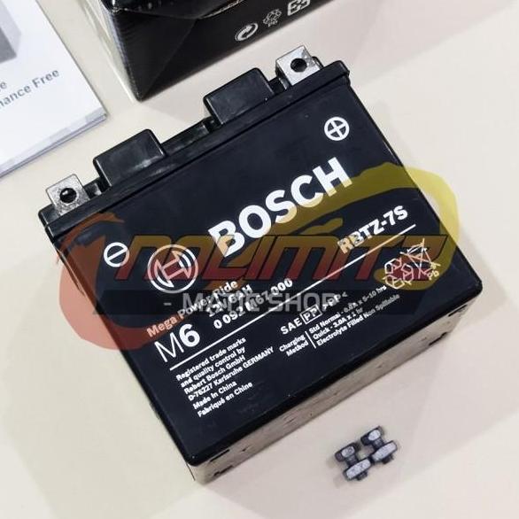 Accu Aki Kering Motor Bosch RBTZ-7S NMAX Aerox 155 Lexi