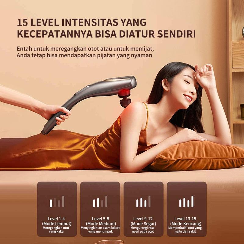 *Benbo Produk Baru*Tongkat Pijat Elektrik/Tongkat Pijat Lumba-Lumba/Pijat Punggung Multifungsi Dapat