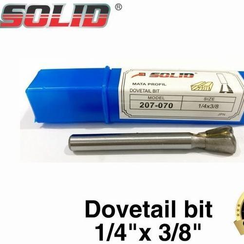 Mata router mata profil 207-070 SOLID 14x38 dovetail bit bits