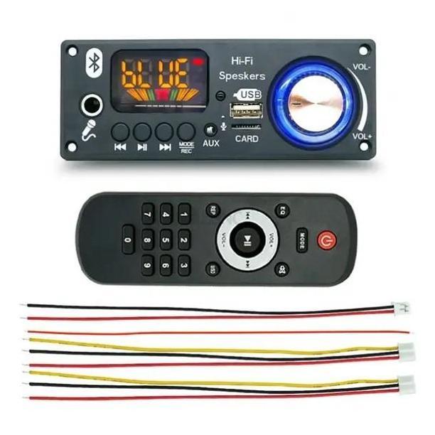 Modul Amplifier Mp3 Player Bluetooth 2X80W 160W Mic Echo Karaoke HARGA SPESIAL