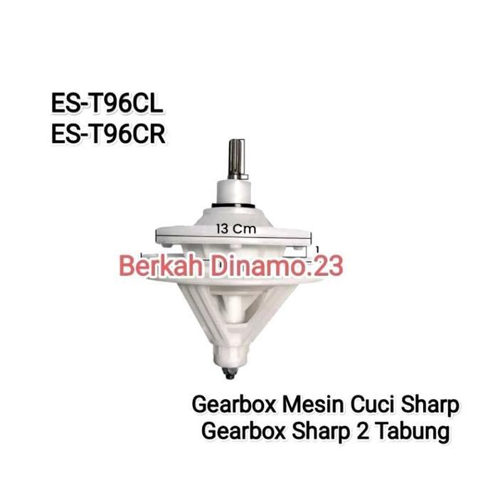 Gear Box Mesin Cuci SHARP ES-T96CL ES-T96CR Gearbox Sharp Es T96 CL Es T96 Cr RESTOCK