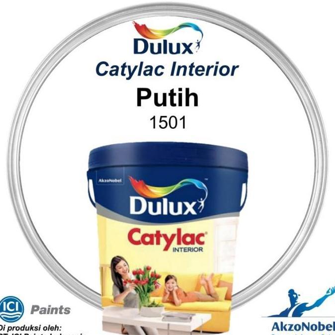 Dulux Catylac Putih 1501 kemasan 25 kg / Catylac Interior