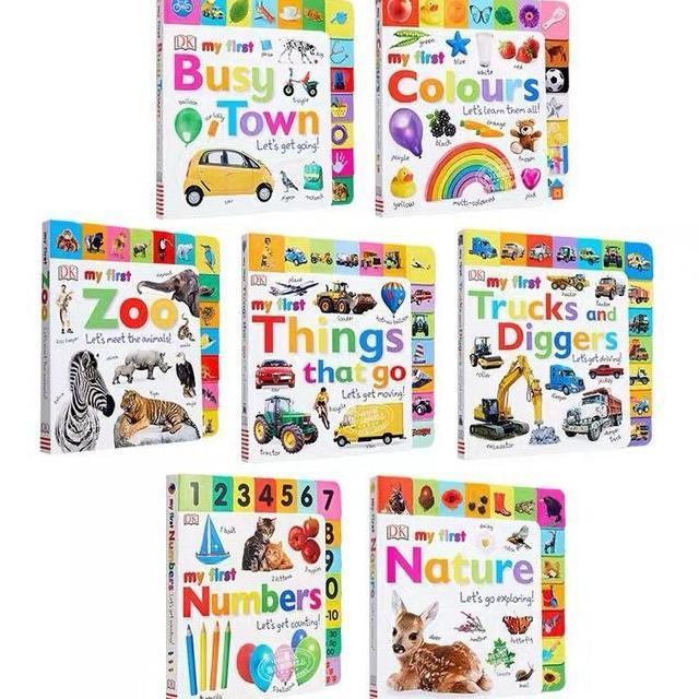 Dk Books My First Book Board Book First Words Book