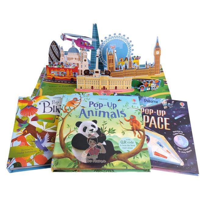 Buku Usborne Pop Up 3D Edukasi Anak Berkualitas