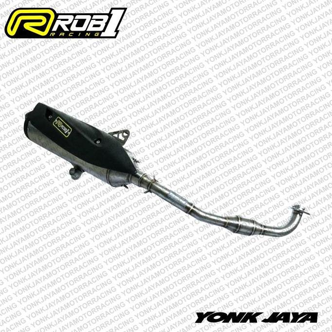 KNALPOT NMAX 2020 STANDARD CAP V STAINLESS MEGABOMB ROB1