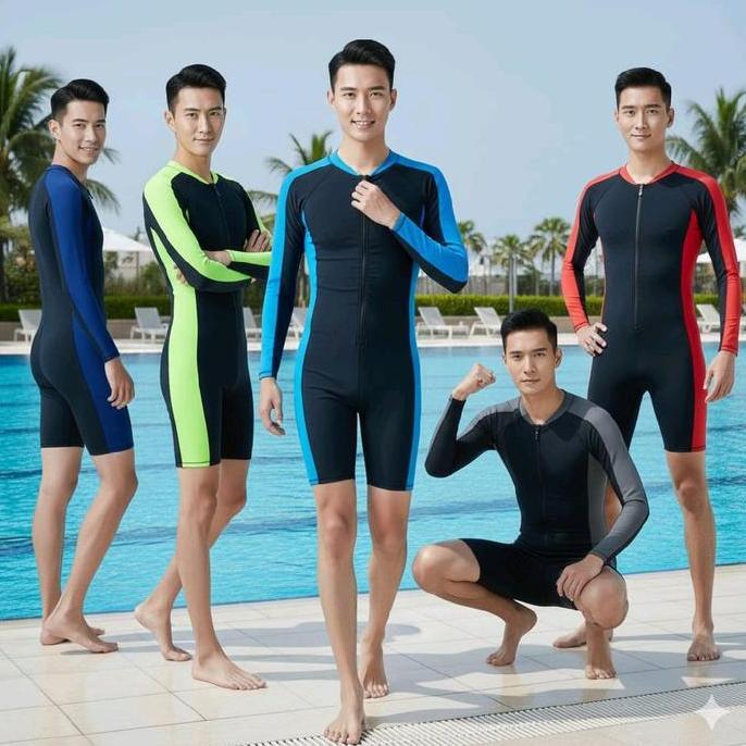Whyy- Baju Renang Lengan Panjang Remaja Dewasa Unisex