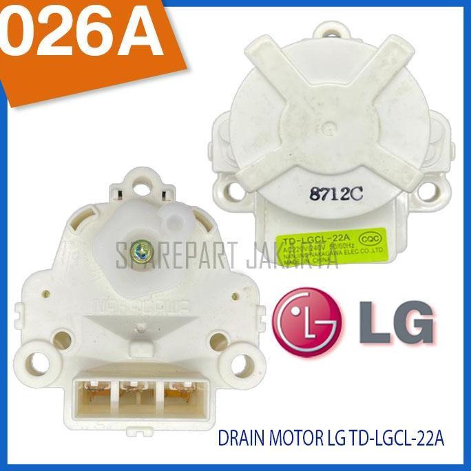 Drain motor LG TD-LGCL-22A NAKAGAWA WMV-026A READY