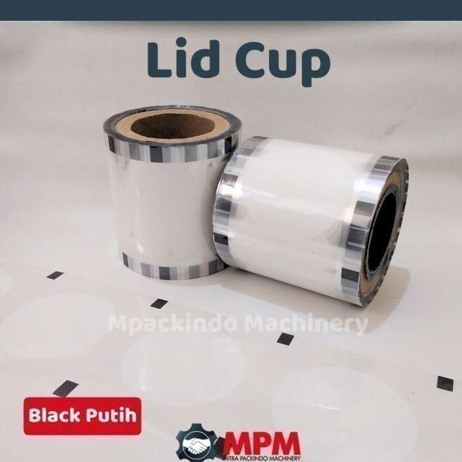 Promo Plastik Lid Cup Sealer Printing Block Putih Diskon