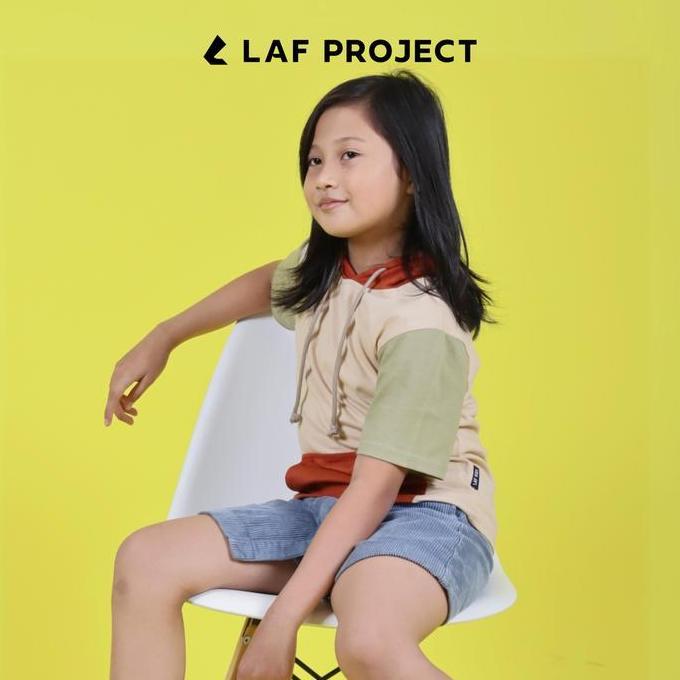 Kaos Hoodie Anak TShirt Kids Laki laki Perempuan Cleo LAF Project Kids Fashion Dinosaurus Motif Paka