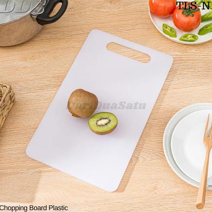 Talenan Plastik Tebal Chopping Board White Ketebalan 6, 8, 10 mm