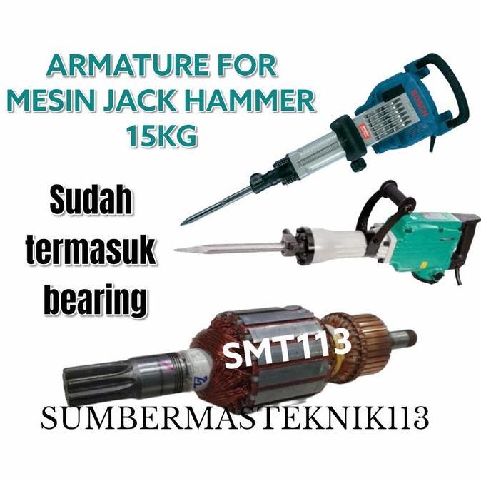 Diskon Armature Bosch Gsh 16 Angker Mesin Jack Hammer Bosch Gsh16 Gsh16-30 Bull