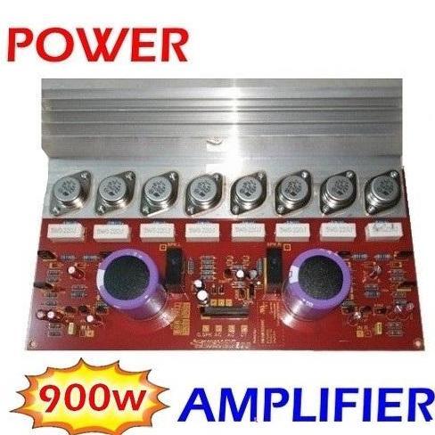 Kit PA Sukhoi 900W Power Amplifier 900 Watt Stereo Transistor ST Genuine Kualitas Bagus CT Plus Elco