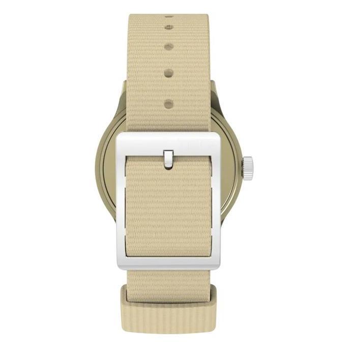 Jam Tangan Unisex Timex MK1 TW2Y19800 Beige Dial Beige Fabric Strap (TERBAIK) (TERBARU) (TERMURAH)