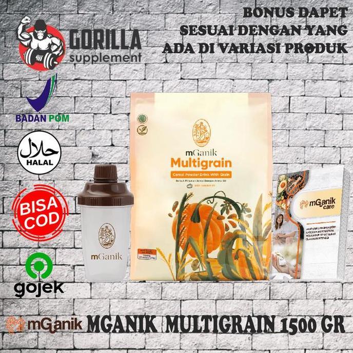 Mganik Multigrain 60 Sachet M Ganik Multi Grain