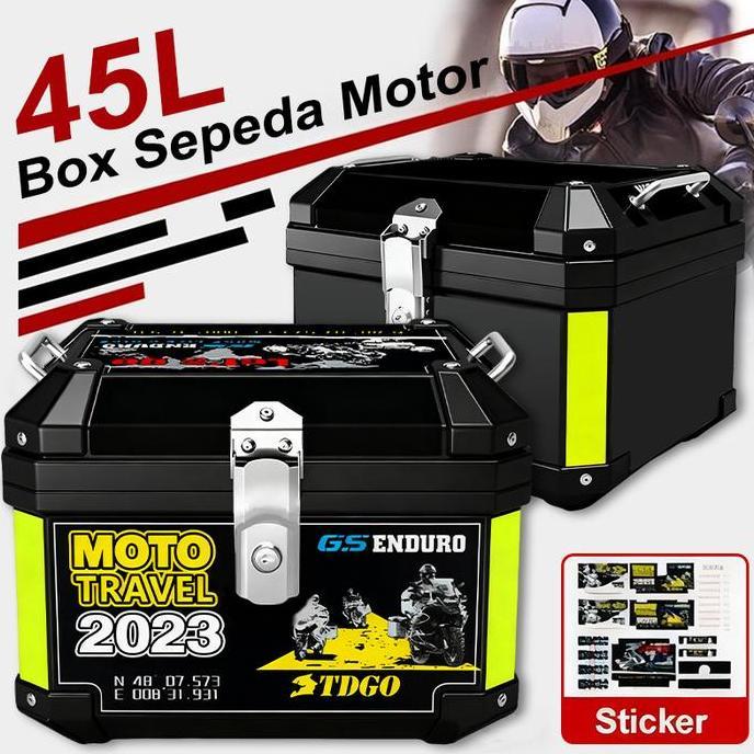 dmk.concept - box motor/kotak sepeda motor kendaraan listrik 45l/box sepeda motor