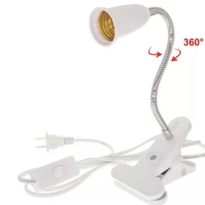 Lampu Meja Belajar Jepit / Lampu Jepit / Lampu Meja Belajar Fleksibel