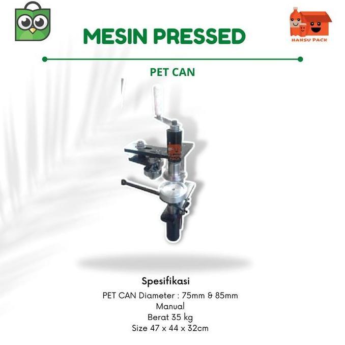 Promo Mesin Sealer PET CAN / Seamer Manual dan Otomatis Kaleng Plastik Diskon