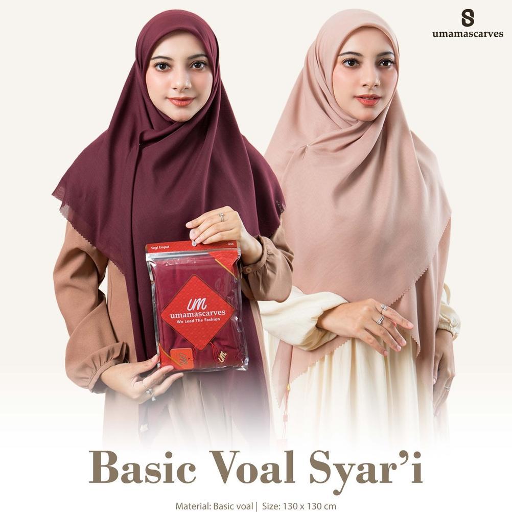 Umamascarves - Basic Voal Syari 130x130cm