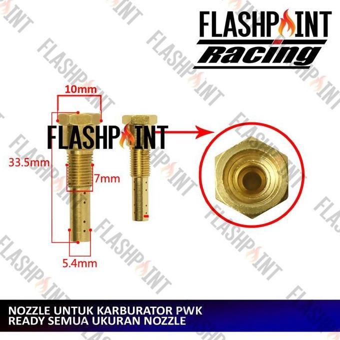NOZZLE PWK LUBANG 8 12 16 18 20 30 NOZLE NOZEL NOSEL NOZZEL NOSEL JET