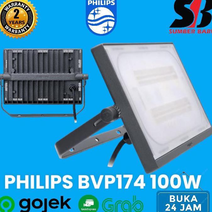 NEW PHILIPS BVP174 100W 5700K LED FOODLIGHT - LAMPU SOROT PHILIPS BVP 174 100 W 100 WATT ORIGINAL
