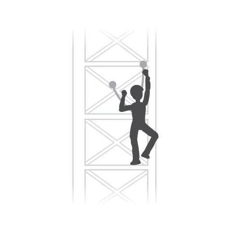 Petzl ABSORBICA-Y Lanyard 80 cm with MGO