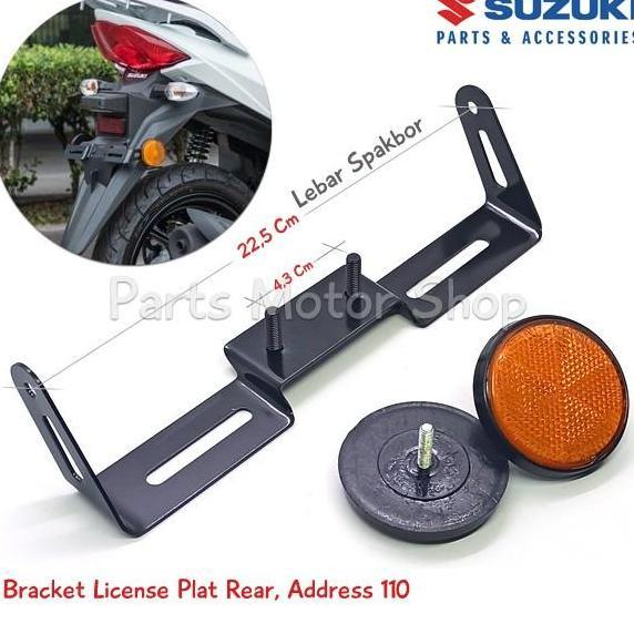 Breket Nomor Belakang Original Address 110 Versi Eropa