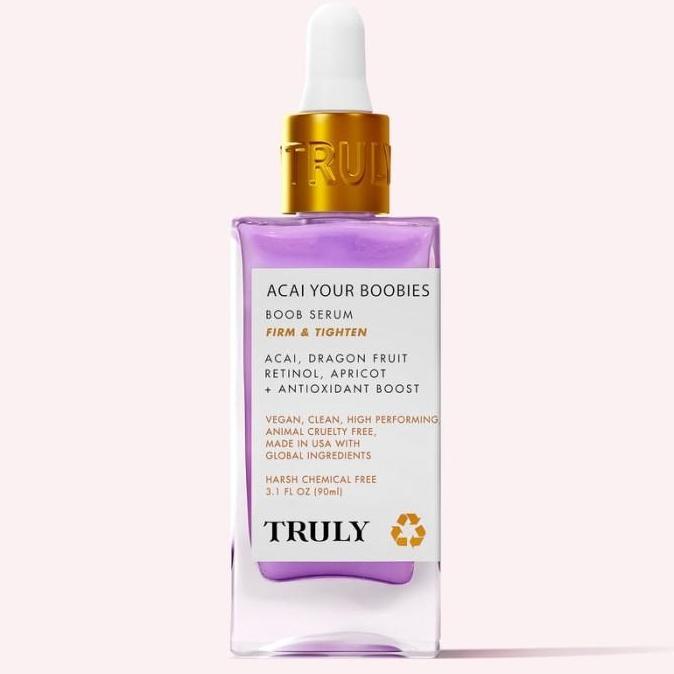 Truly Beauty Acai Your Boobies Serum Firm & Tighten Post-Shower 90 Ml _Etoe
