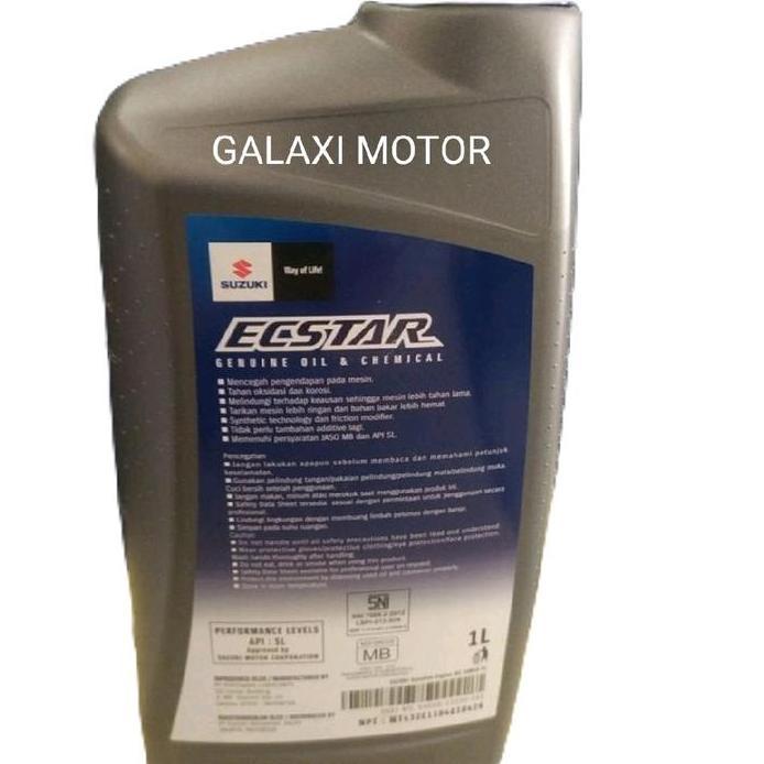 suzuki genuine oil ecstar, oli ecstar matic suzuki R 7000 ukuran 1000 ml