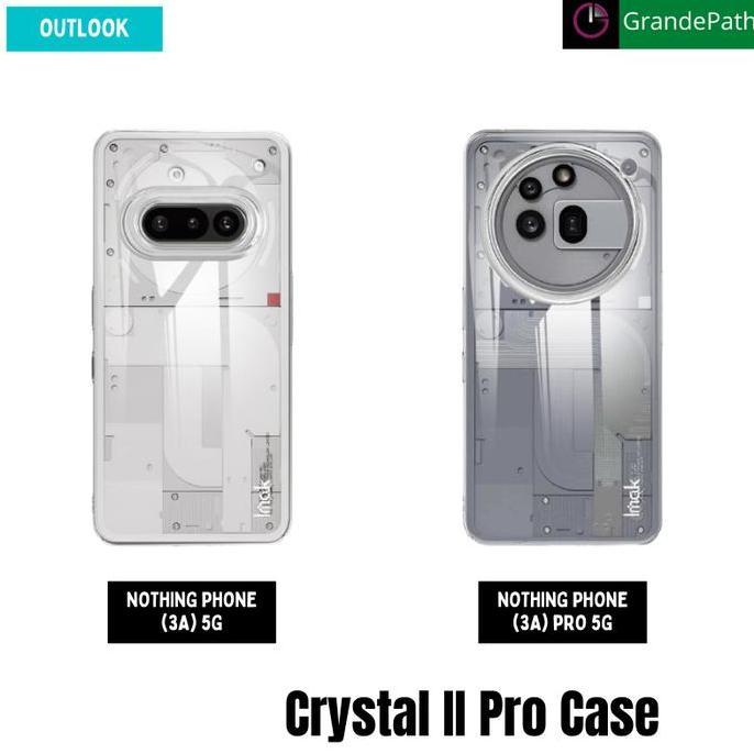 DE153 - Case Nothing Phone 3a / 3a Pro (5G) IMAK Crystal Pro Hard Casing