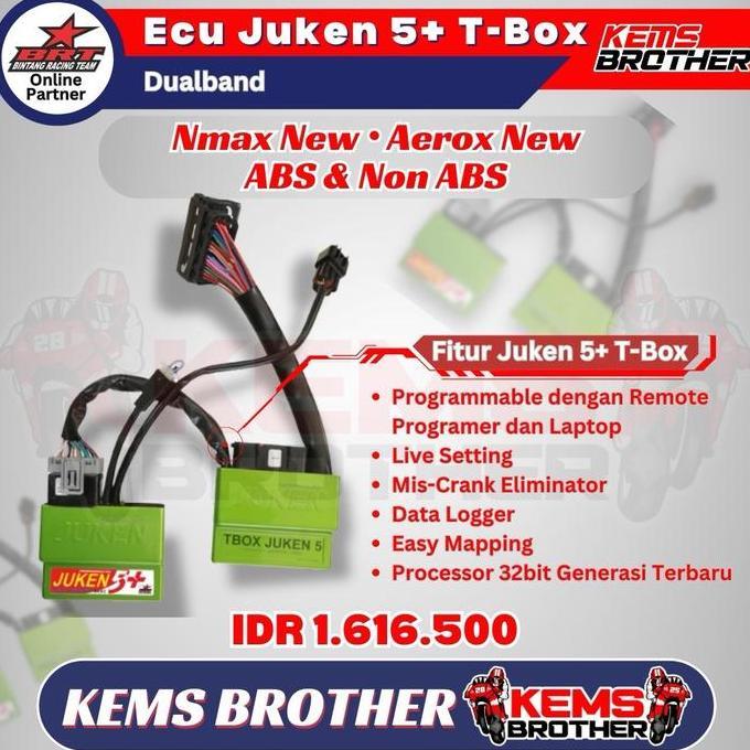 ECU Juken 5+ Dualband Connected Original BRT NEW NMAX NEW AEROX