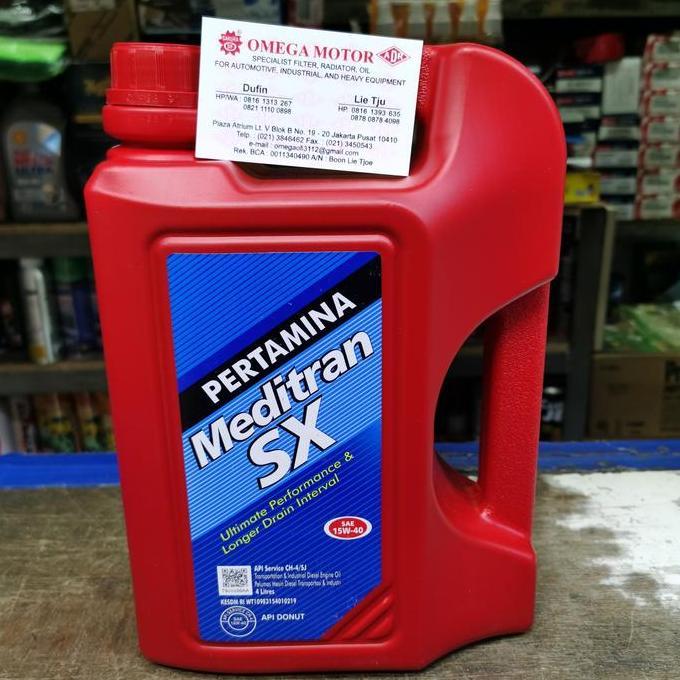 Pertamina Meditran SX 15w40 4liter