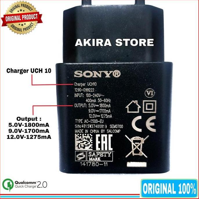 DV232 >> Charger Sony Xperia XZ Premium XZ XZ1 XZ1 Compact Original 100%