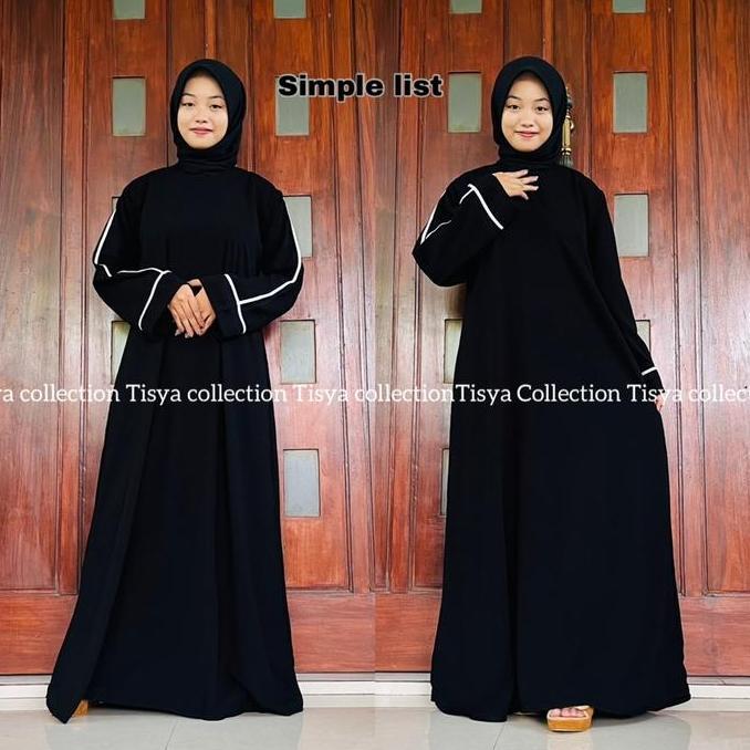 KHUSUS KAMU PRODUK ABAYA REMAJA PREMIUM MURAH TERBARU GAMIS TURKEY Hitam Lembut Dress Wanita  Polos 