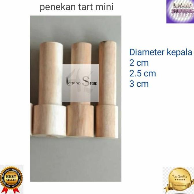 Cetakan kue tart mini / tartlets / pie mini bulat tanpa sambungan