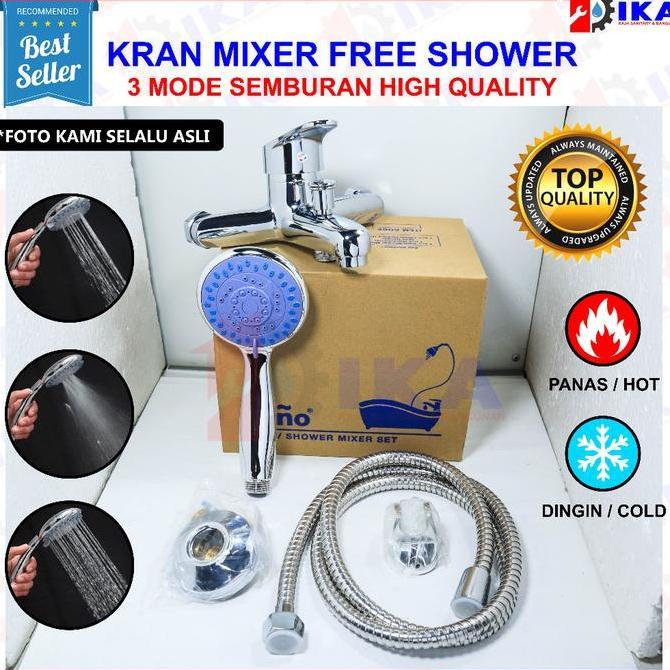 GRASSSTEKNO Kran mixer panas dingin kran shower bathup / Keran KAMAR MANDI TOILET AIR PANAS DINGIN -