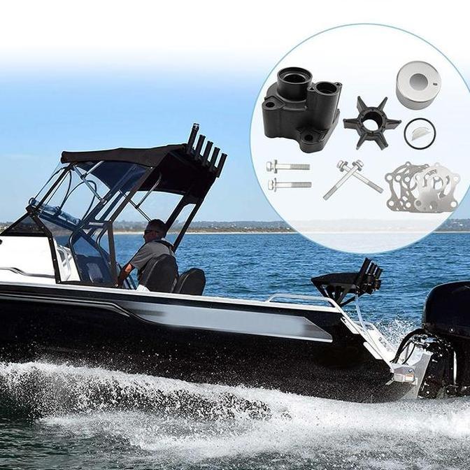 TOEVSKY Aksesori Mesin Tempel / Impeller Pompa Air Karet /  Impeller 63V-44352-00