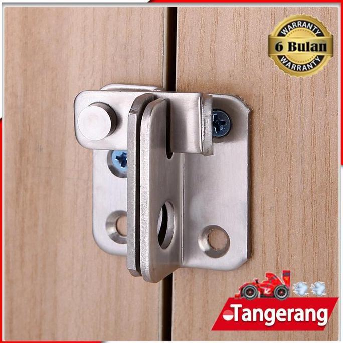 SIMATEKNO Overpal Gembok Overval / Grendel Pintu Geser / Grendel Gerendel Stainless Steel