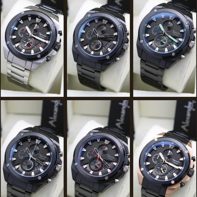 JAM TANGAN ALEXANDRE CHRISTIE AC6646 AC 6646 CHRONO ORIGINAL