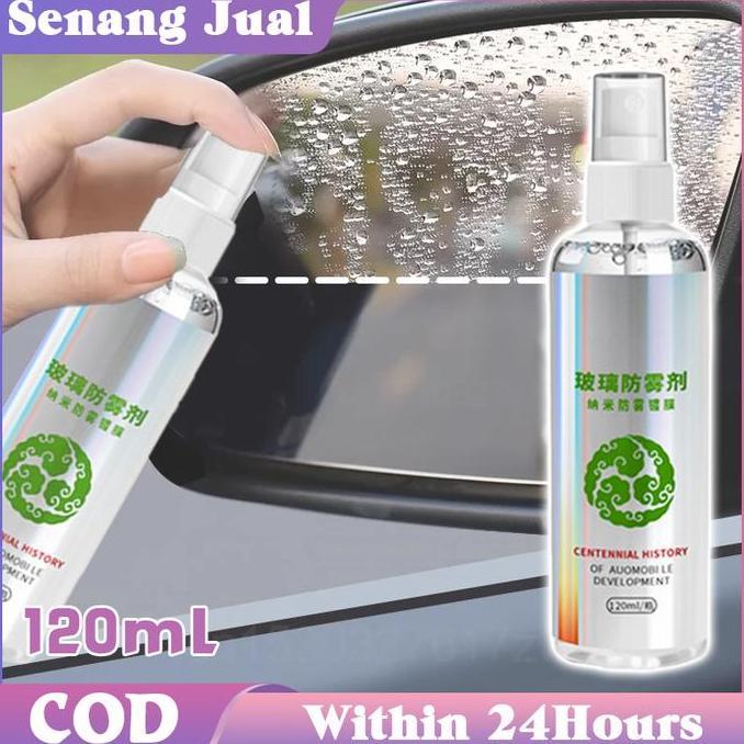 TOEVSKY Pembersih Jamur Kaca Depan Mobil Anti Kabut Kaca Mobil Pembersih Kaca Mobil Anti Embun 120ML