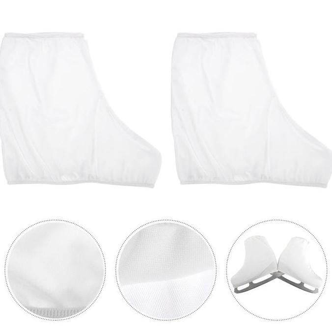 YORKSHIREY Isi 2 Cover Sepatu Ice Skating Cover Boots Sepatu Roda Sarung Sepatu Roda Pelindung Sepat