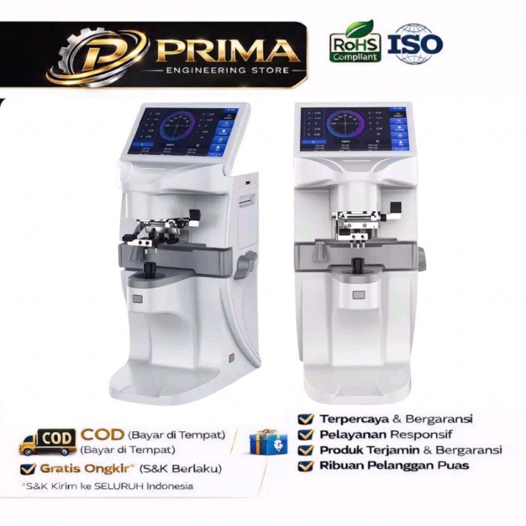 SAA - NEW Digital Lensometer | Lensometer dengan Printer | Alat Ukur Lensa Optik Terlaris