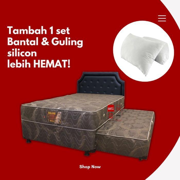 Springbed Central Deluxe 2 in 1 set 120 x 200