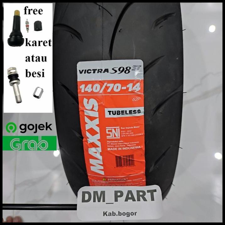 TERLARIS BAN MAXXIS VICTRA AEROX 140/70-14 140 70 14 MOTOR MATIC PCX TUBELESS 