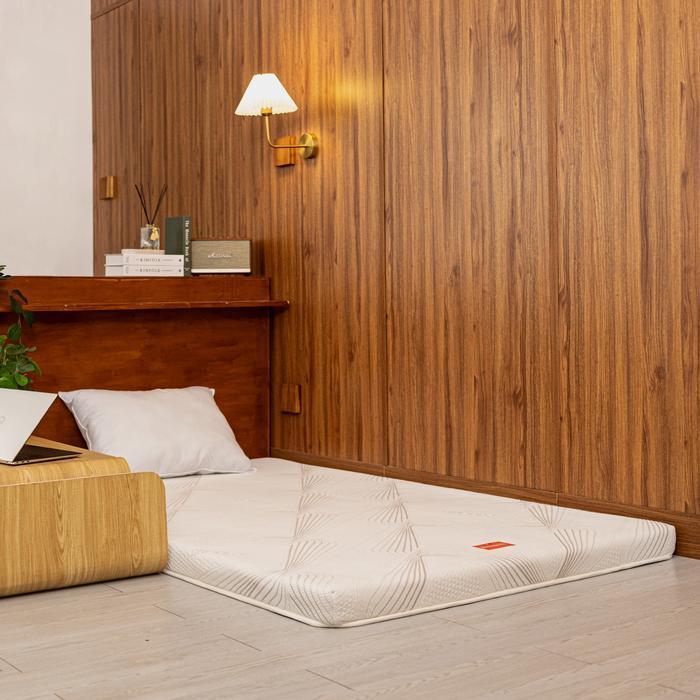 Innovbed Topper Latex Orthopedic 160x200 Tebal 8cm - Pelapis Kasur Nyaman & Sehat - Bonus Bantal Dak