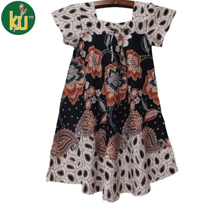Kencana Ungu Daster Anak Klok Pita Label Hijau Daster Modis Motif Fashion Anak Klok Pita (TERBAIK) (