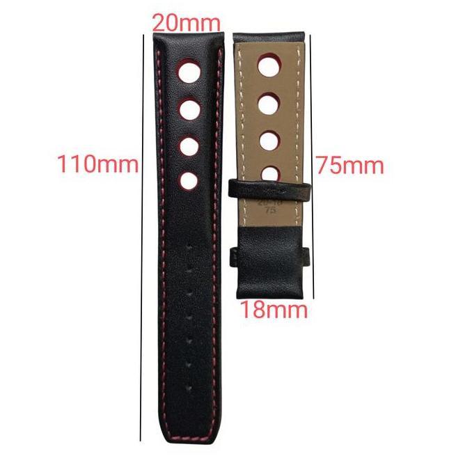 Tali Jam Tangan 20 MM Replacement Strap Leather Tissot PRS 516 T91 T021 9063.20 (TERBAIK) (TERBARU) 