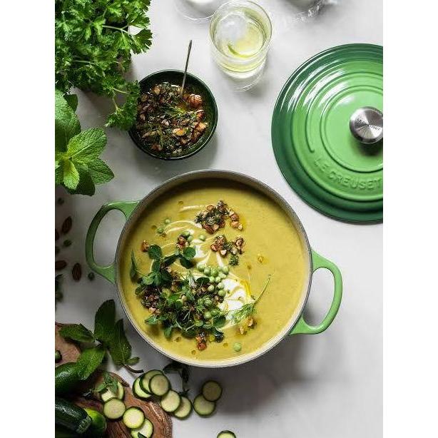 panci wajan Le creuset 24 / 4.5L Dutch oven signature ORI FRANCE