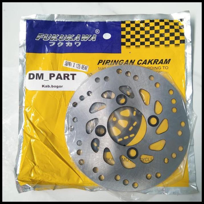 HOT DEAL PIRINGAN CAKRAM BELAKANG SUPRA X 125 SUPRA X 125 FI CS1  BLADE NEW DISK DISC FUKUKAWA 